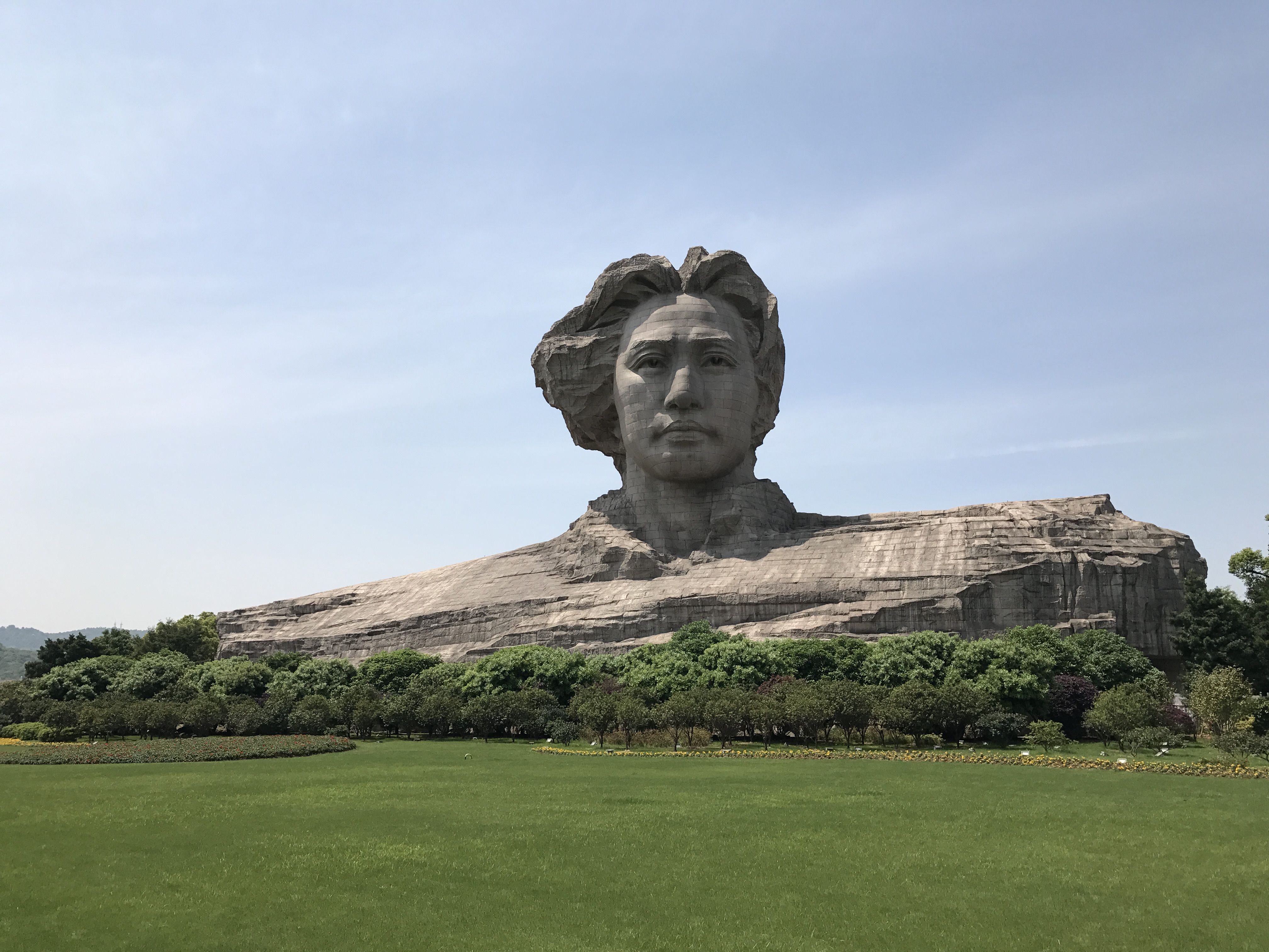 Orange Isle along the Xiang River in Changsha, China.