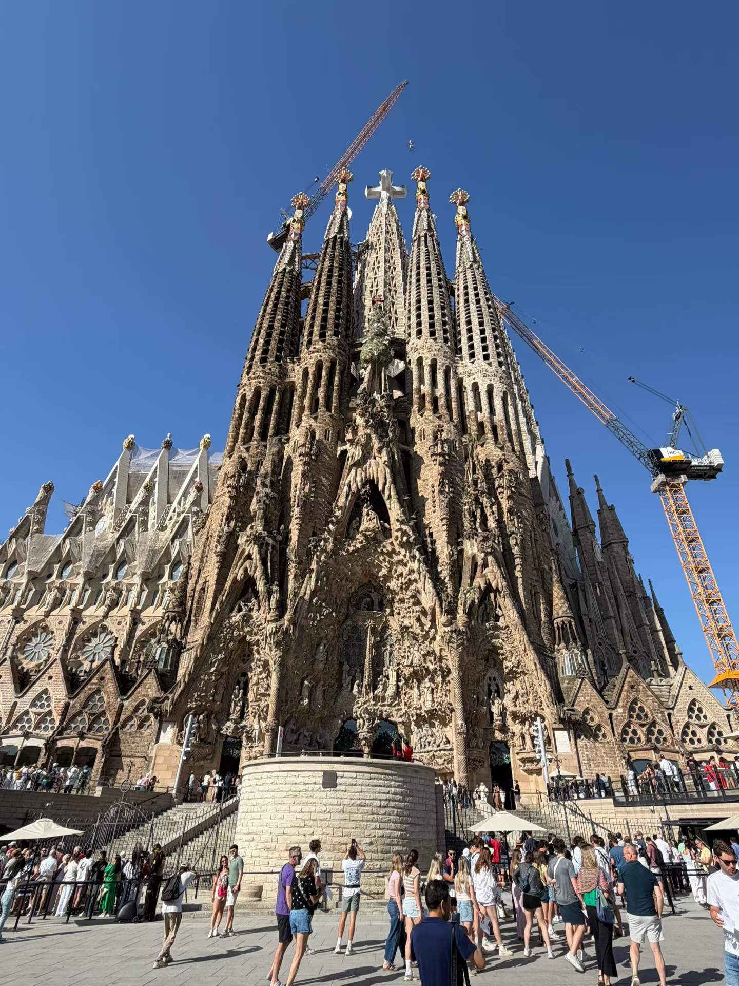 Sagrada Família in Barcelona, Spain.